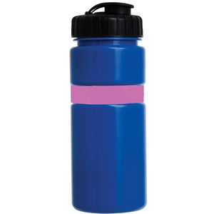 Blue/Pink Band/Black Lid Blank