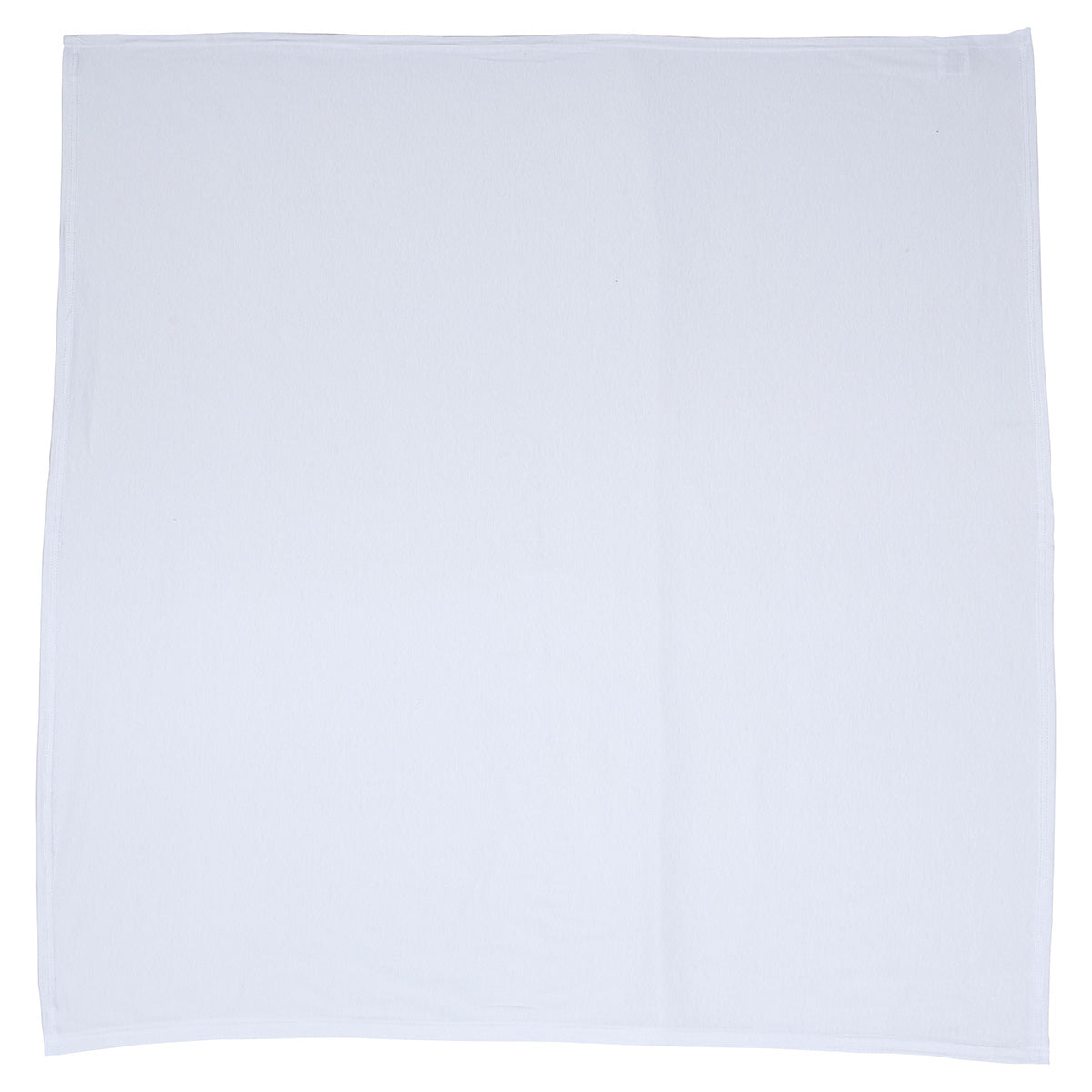 Cotton Feel Swaddle Blanket 42" x 42" 200GSM Poly/Spandex - Full Color