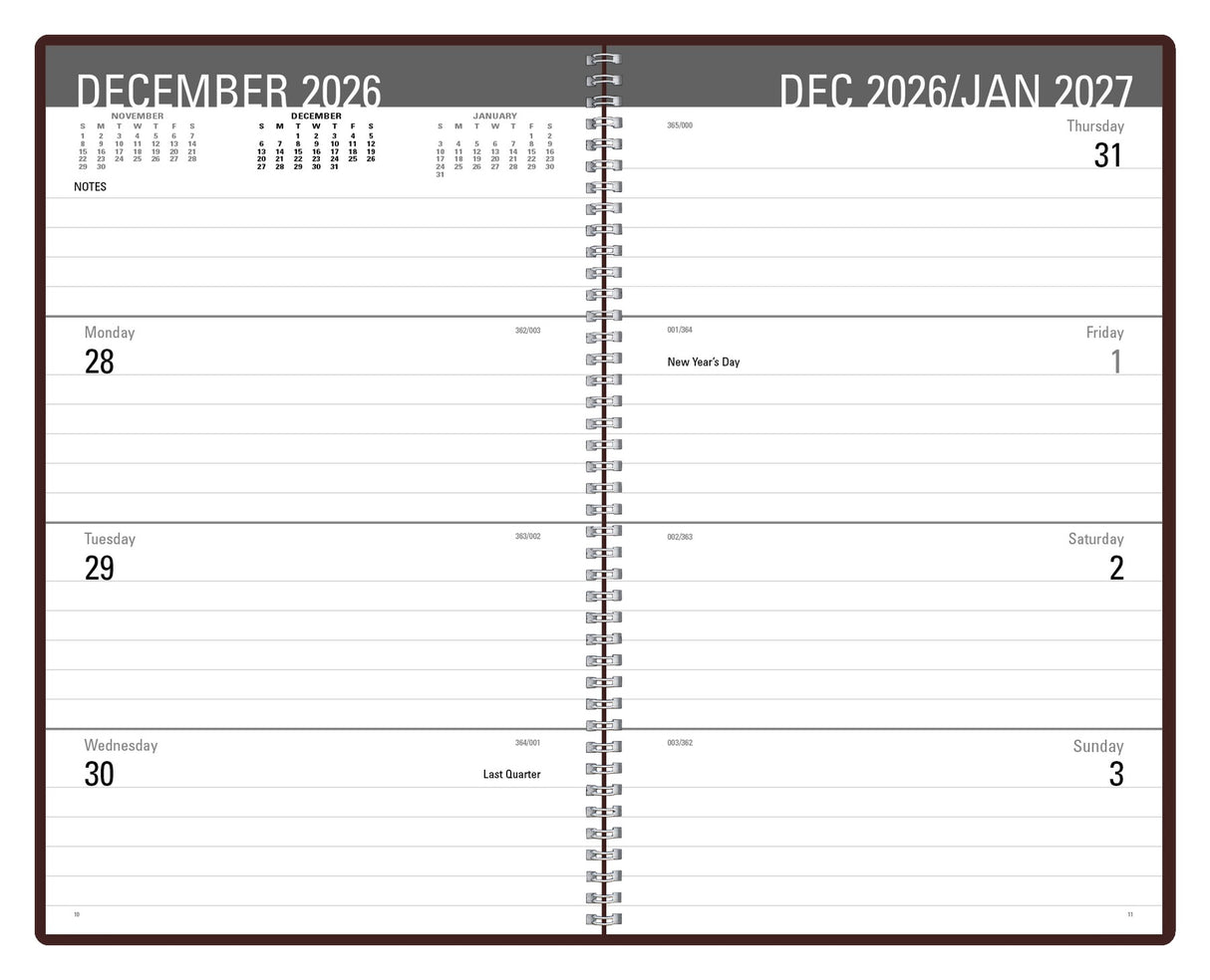 Triumph Calendars Classic Weekly Desk Planner open image