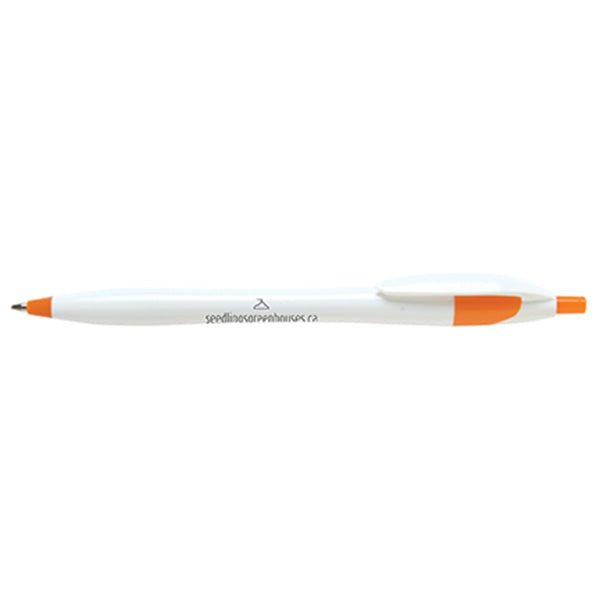 Orange with Black Ink