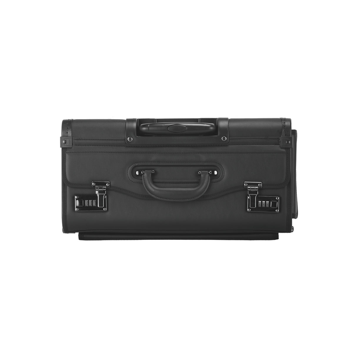 Bugatti Warren Business Case on Wheels w/Textured Vegan Leather