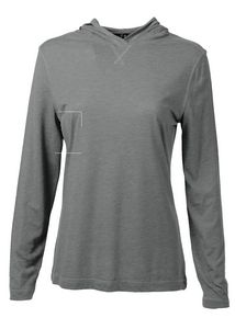 PRIMEASE® Ladies' Tri-Blend Hoodie Shirt