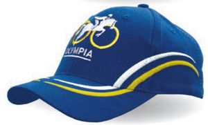 Brushed Heavy Cotton Cap w/Curved Embroidery on Crown & Peak