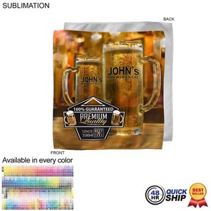 48 Hour Quick Ship - Microfiber Dri-Lite Terry Skate, Cooling, Rally Towel, 10x10, Sublimated