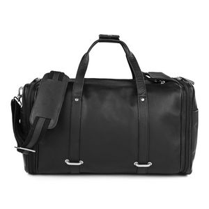 000897 Bugatti Colombian Leather Luggage Duffel Bag
