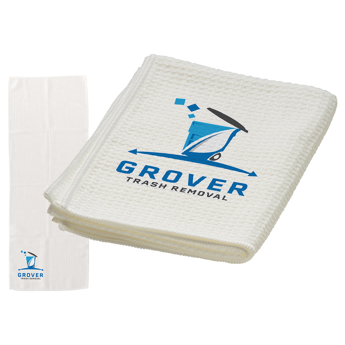 000766 Gridiron 12" x 32" Waffle Microfiber Sports Towel