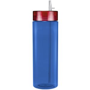 Translucent Blue/Translucent Red Lid