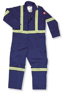 Navy Blue Indura® Protection Coveralls