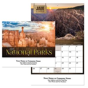 National Parks Stapled Wall Calenda