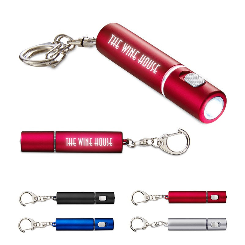 Light-Up-Your-Logo Key Flashlight