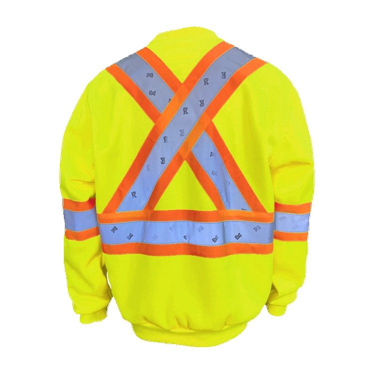 Lime Green/Orange/Silver Blank Back