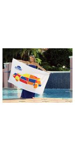 Diamond Beach Towel Mid-Weight