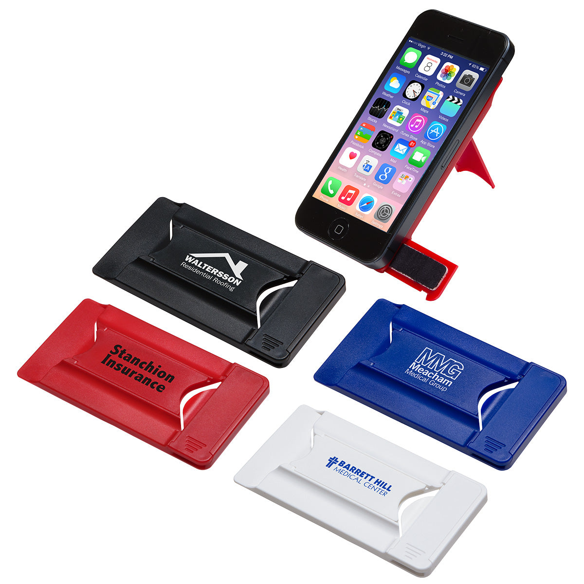 000786 Smart Mobile Wallet w/Phone Stand & Screen Cleaner