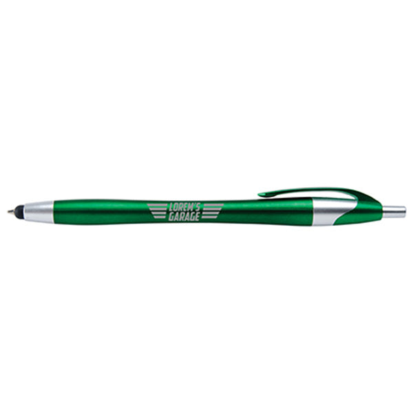 Green with Blue Ink