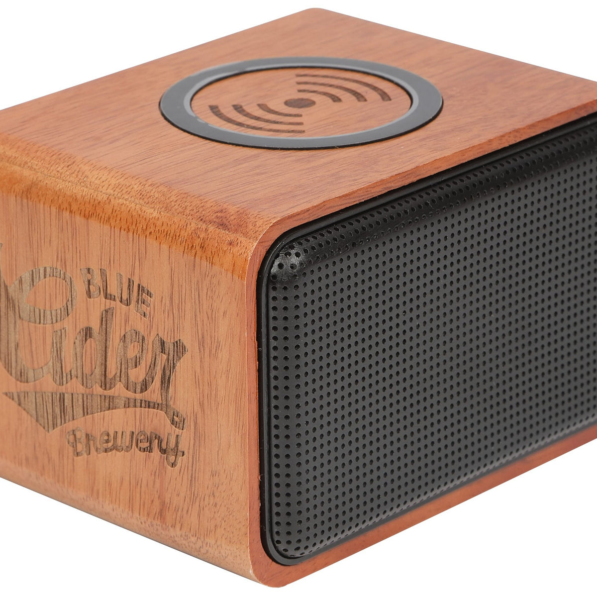 Wood Bluetooth Speaker with Wireless Charging Pad – GiftAFeeling