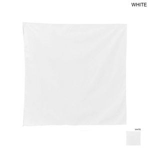 Square Bandana, 22x22, Blank, Stocked in 2 colors (#1 seller)