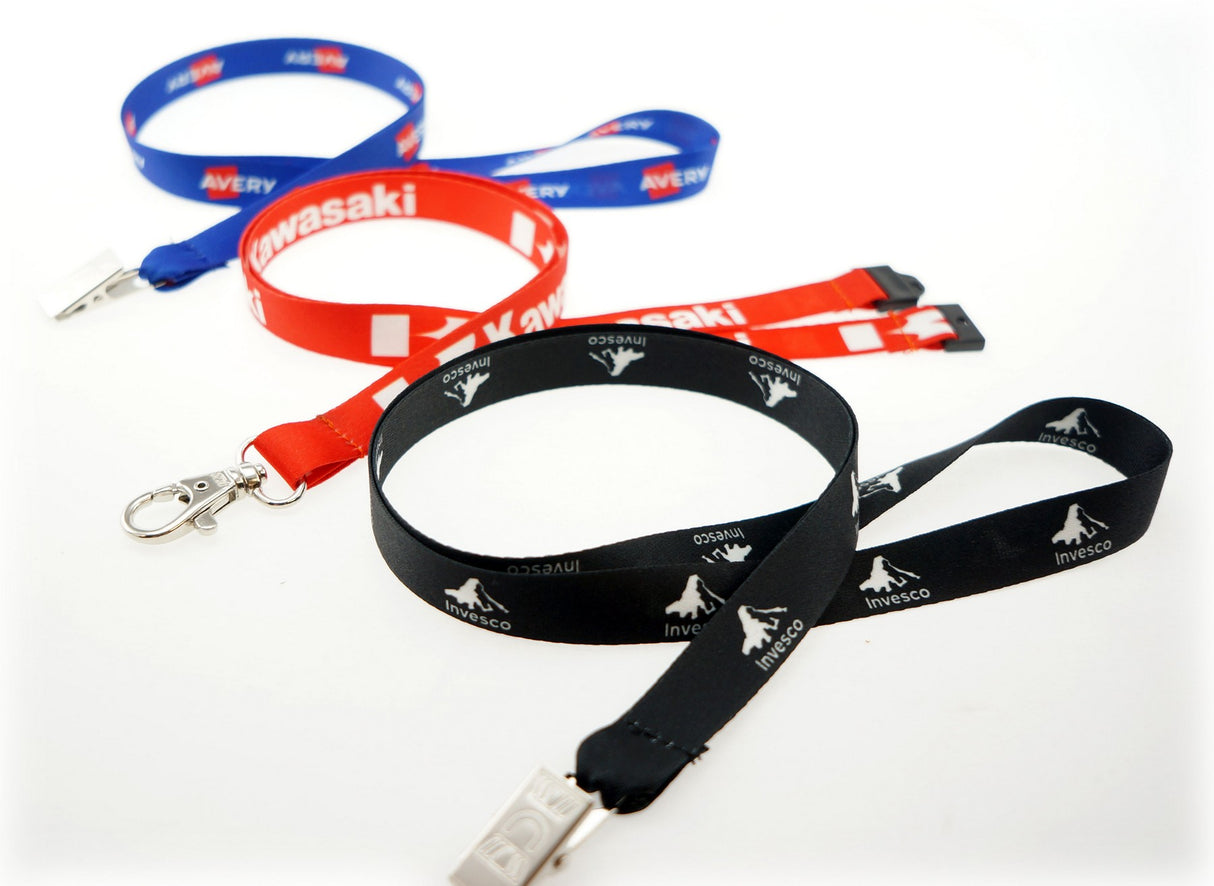 5/8" Digitally Sublimated Lanyard w/ Deluxe Swivel Hook