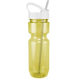 Yellow/White Lid Blank