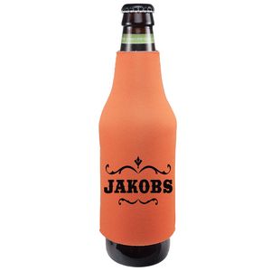 Pull Over Bottle Cooler - 2 Sided Imprint