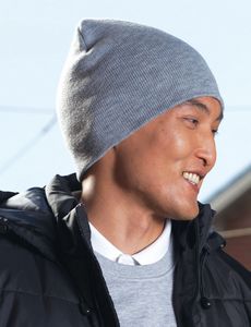 Heather Athletic Gray Blank Lifestyle View