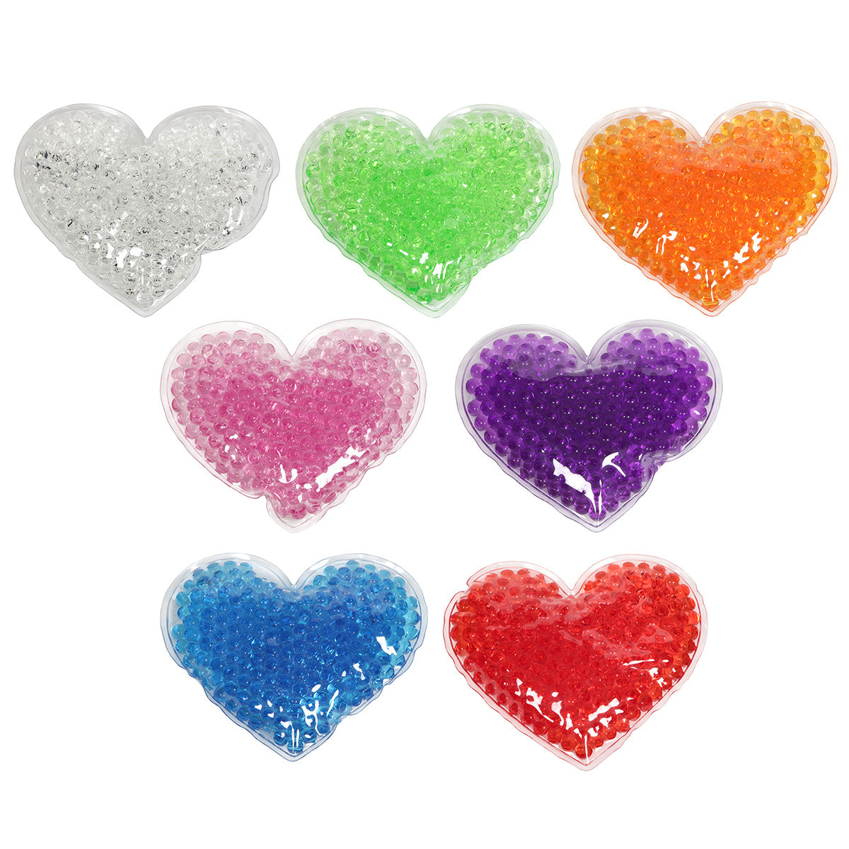000608 Large Heart Aqua Pearls™ Hot/Cold Pack
