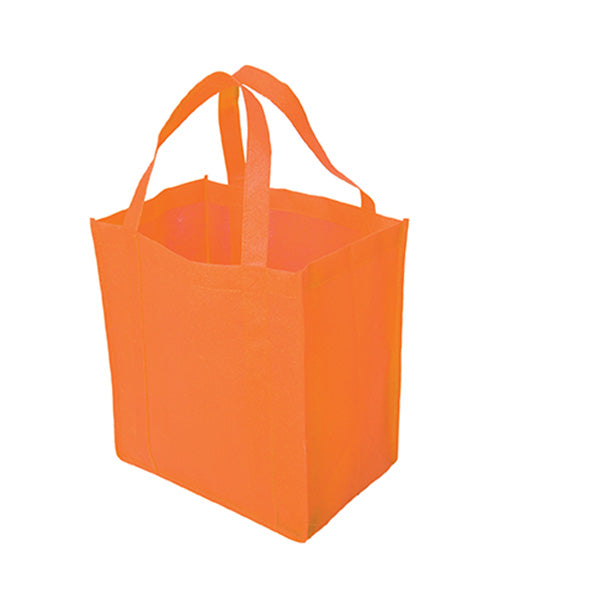 Non Woven Tote: 12" W x 13" H x 8" D