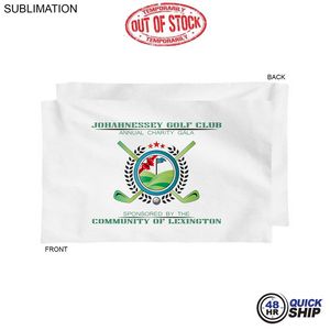48Hr Quick Ship - Plush and Soft White Velour Terry Cotton Blend Sport, Sweat Towel, 12x18