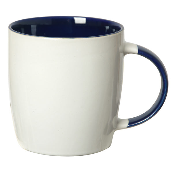 Koho 350 Ml. (12 Fl. Oz.) Stoneware Mug With Colored Handle