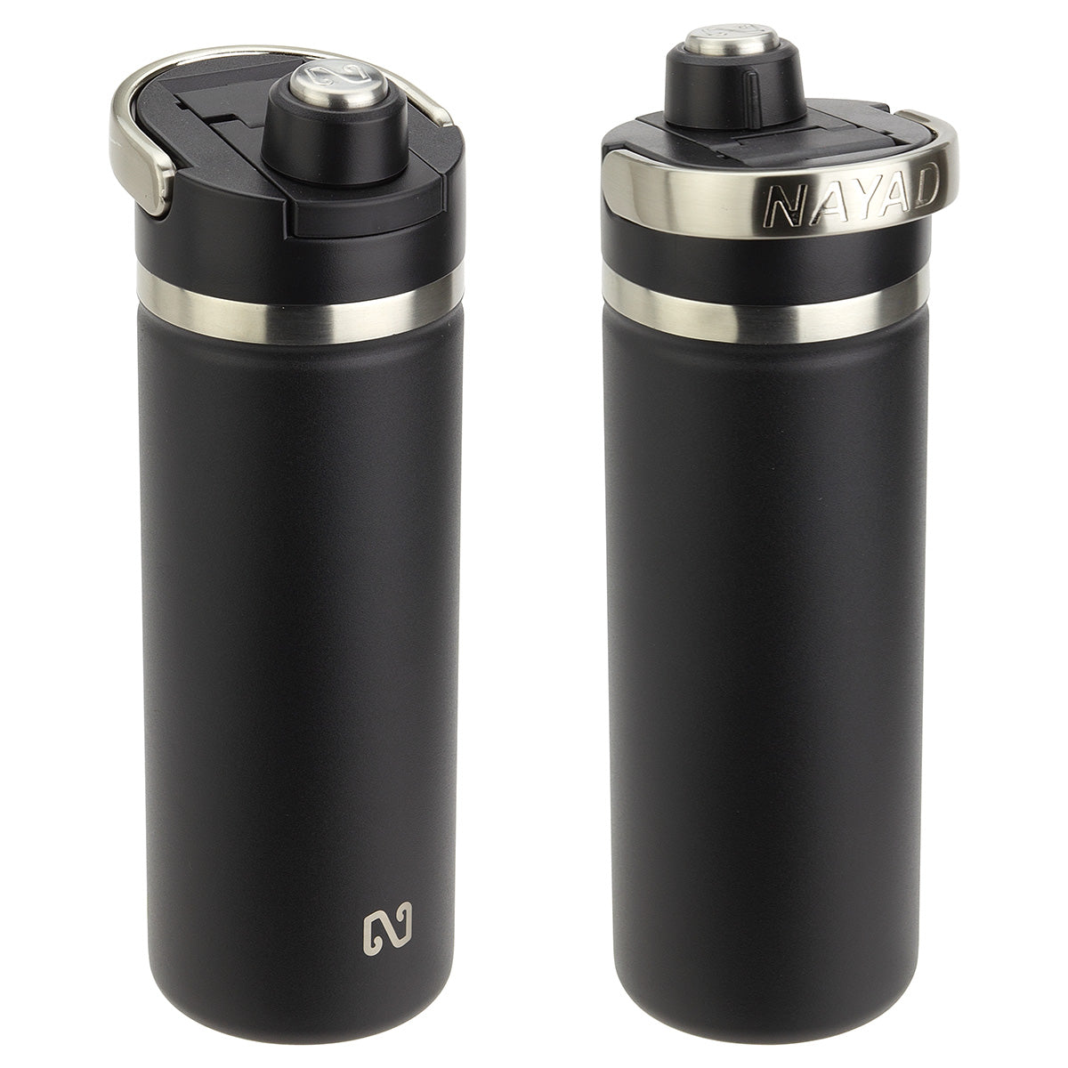 NAYAD® Traveler 18 oz Stainless Double-wall Bottle with Twist-Top Spout