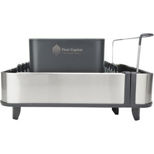 Silver/Black Logo Side view