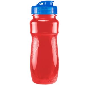 Red/Translucent Blue Lid Blank