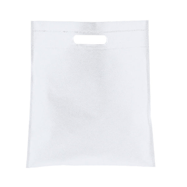 Small Non Woven Cut-Out Handle Tote Bag