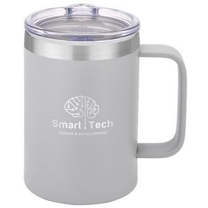 Gray/Clear/Silver Logo Front View