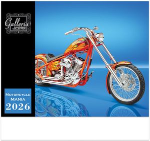 Galleria Wall Calendar 2026 Motorcycle Mania Calendar