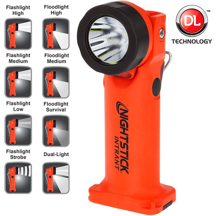 Nightstick Intrinsically Safe Angle Dual-Light