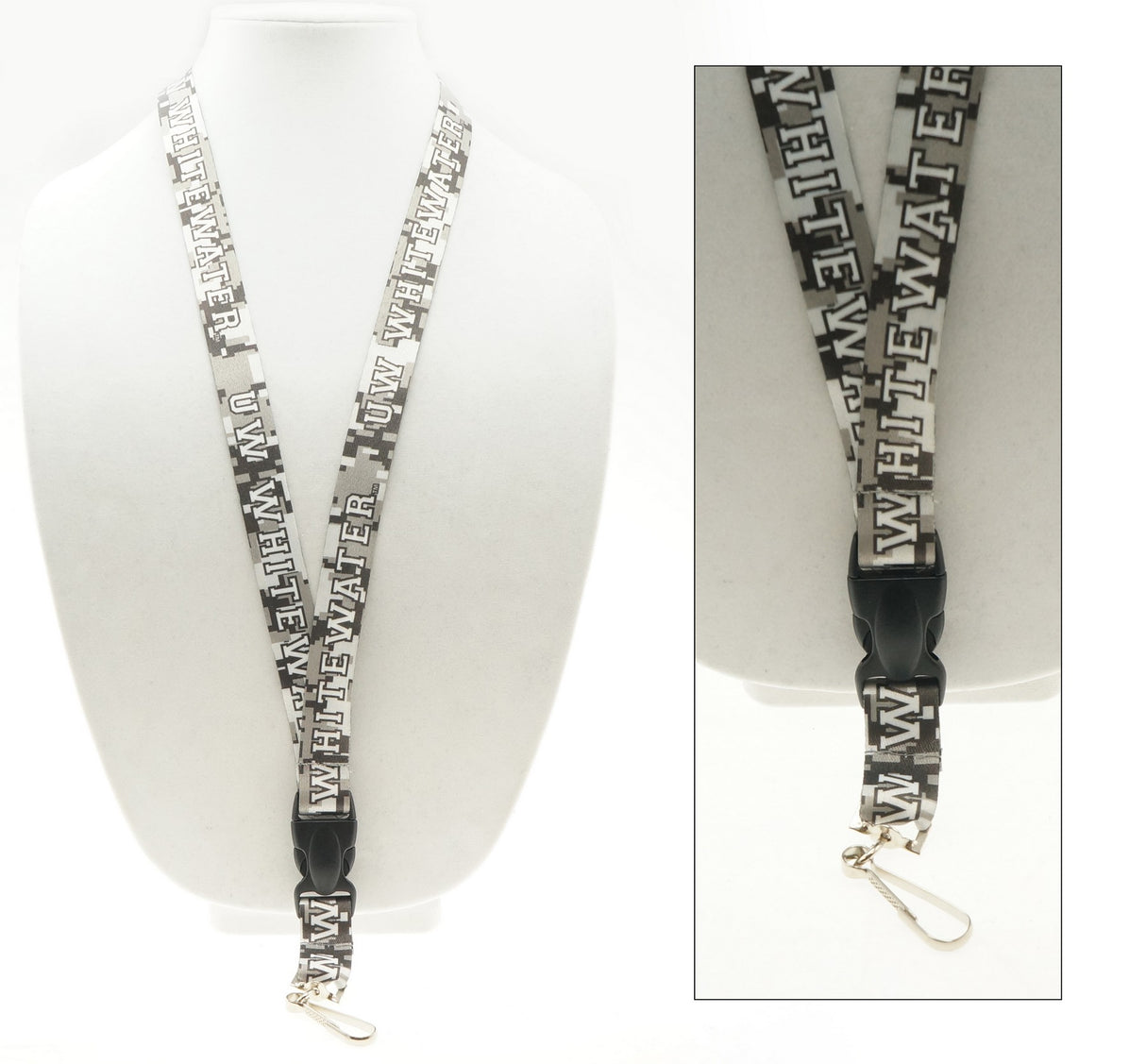 3/4" Digitally Sublimated Lanyard w/ Detachable Buckle