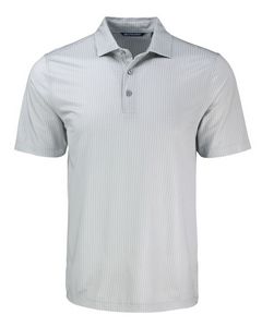 Cutter & Buck Pike Eco Shadow Check Print Recycled Mens Big & Tall Polo