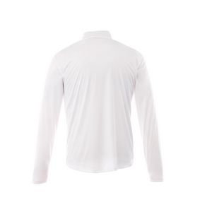 White Blank Back View