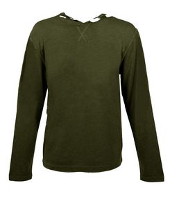 Military Heather Green Blank Front