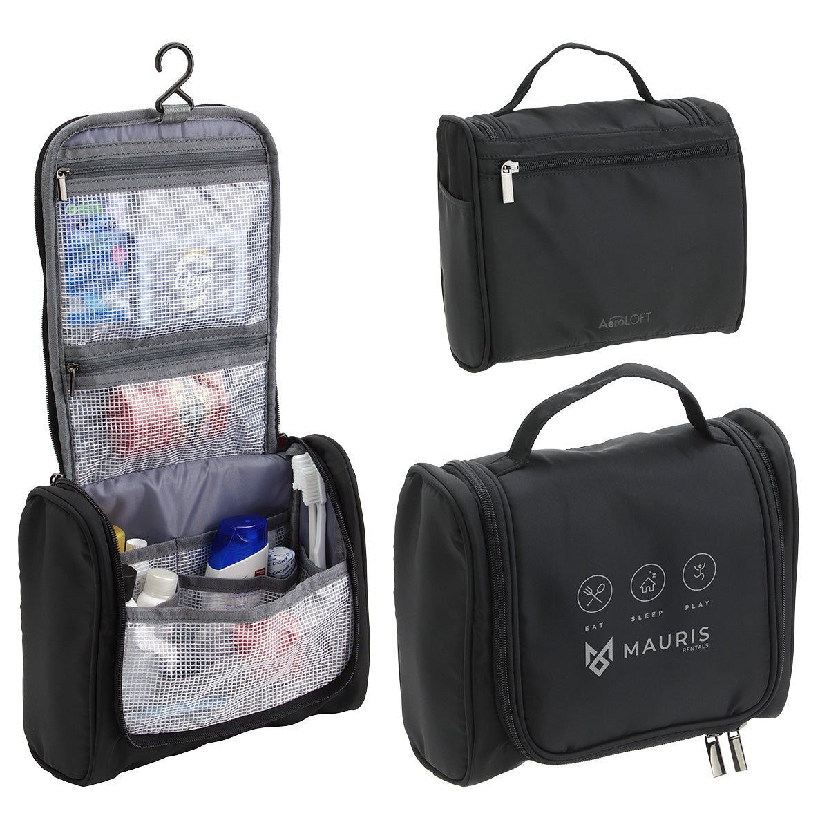 AeroLOFT™ Jet Black Toiletry Kit