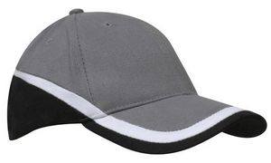 Charcoal Gray/White/Black Blank