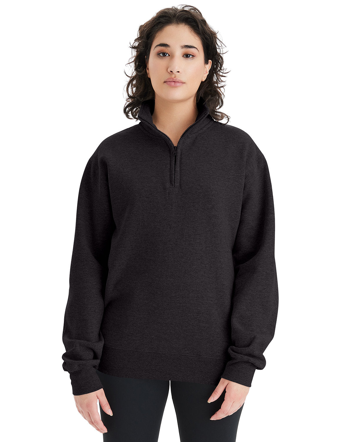 Champion® Unisex Powerblend® Quarter-Zip Pullover