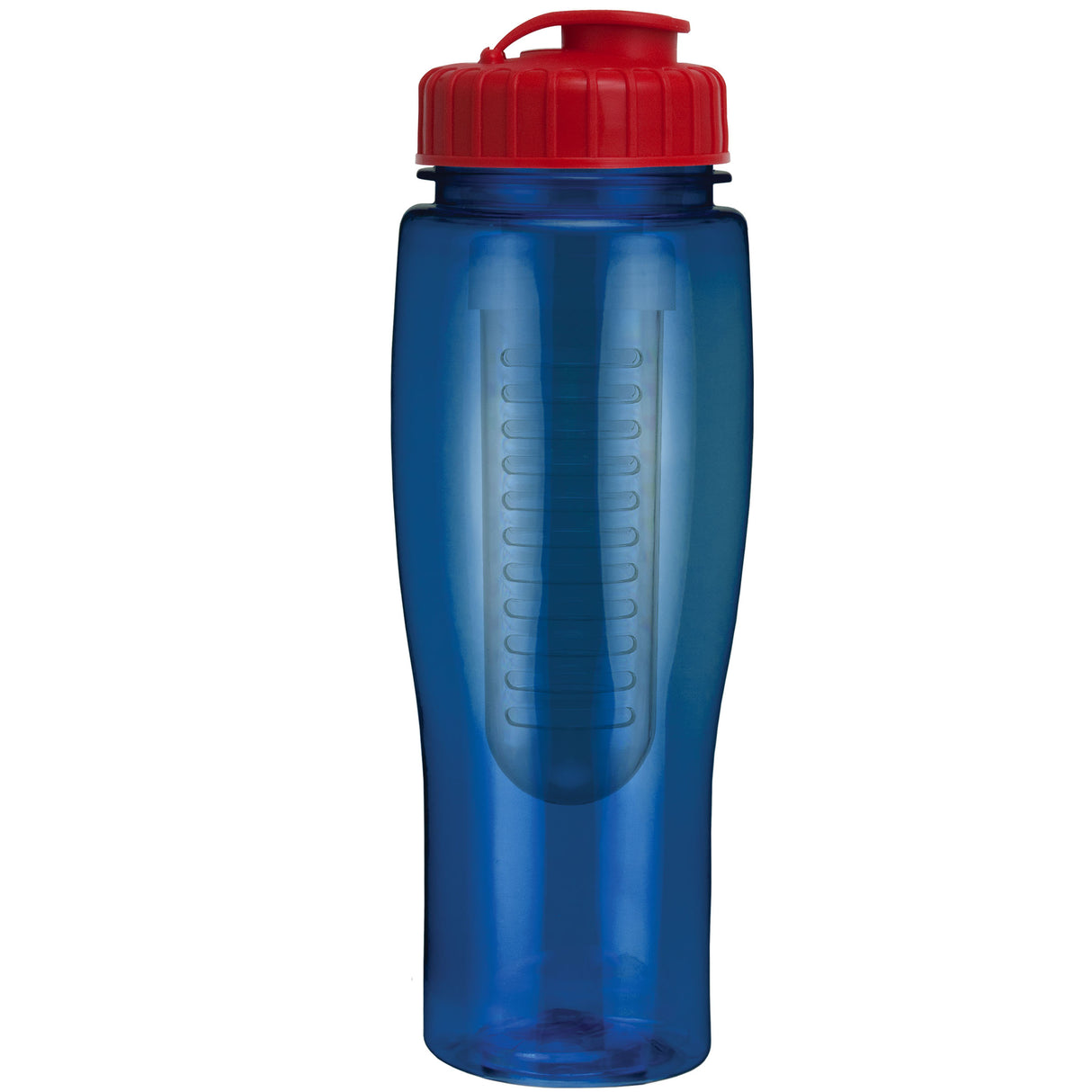 Translucent Blue/Red Lid