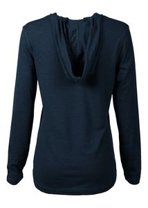 Navy Heather Blue Blank Back