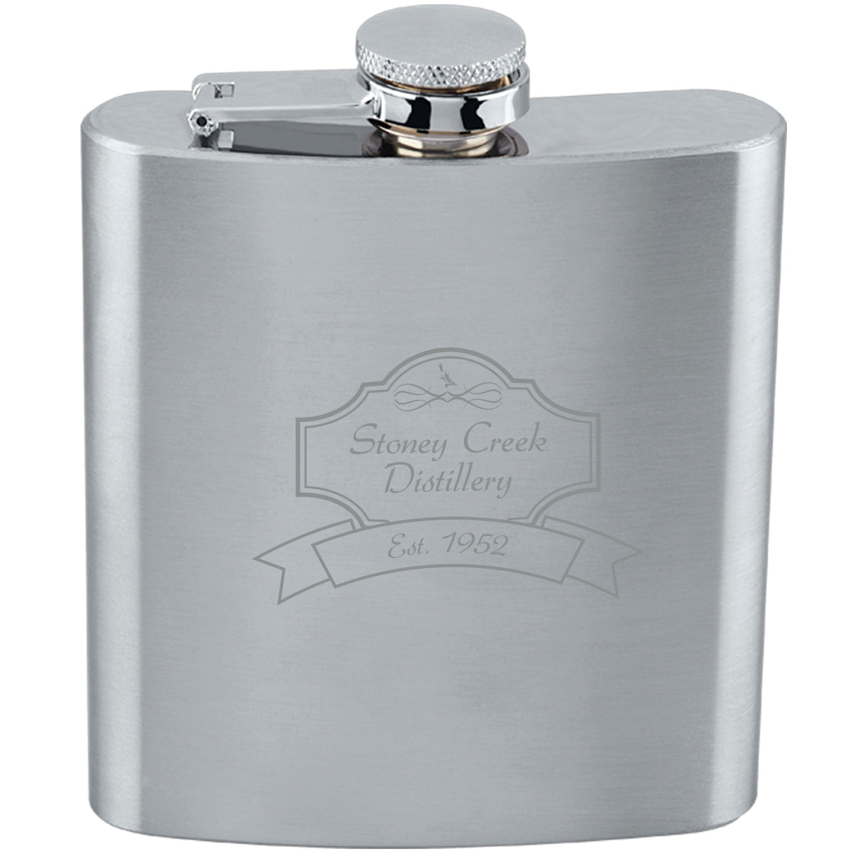 6 Oz. Stainless Steel Flask