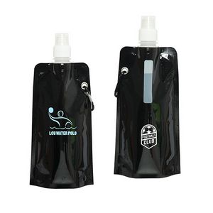 540 Ml. (18 Fl. Oz.) Collapsible Water Bottle Bag