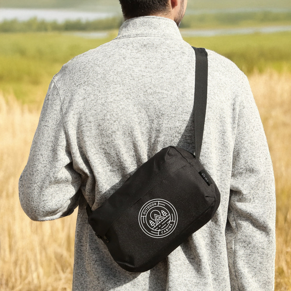 Rideau Recycled Crossbody Bag