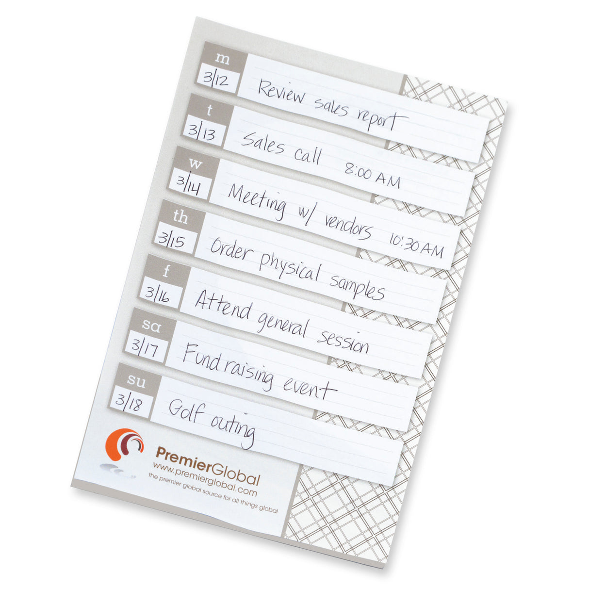 Souvenir® Sticky Note™ 6" x 9" Large Pad, 25 sheet