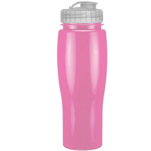 Pink/Clear Lid Blank