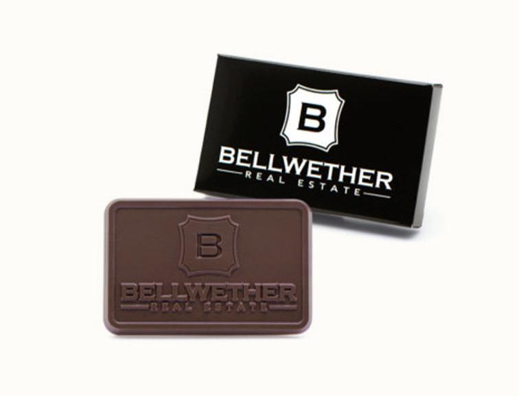 2x3 Chocolate Business Card Box